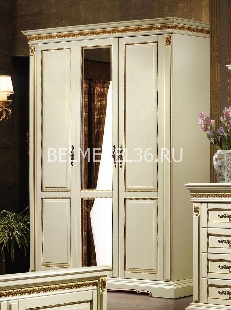 Шкаф 3-х дверный Милана 01 П-294.01 | Белорусская мебель в Воронеже