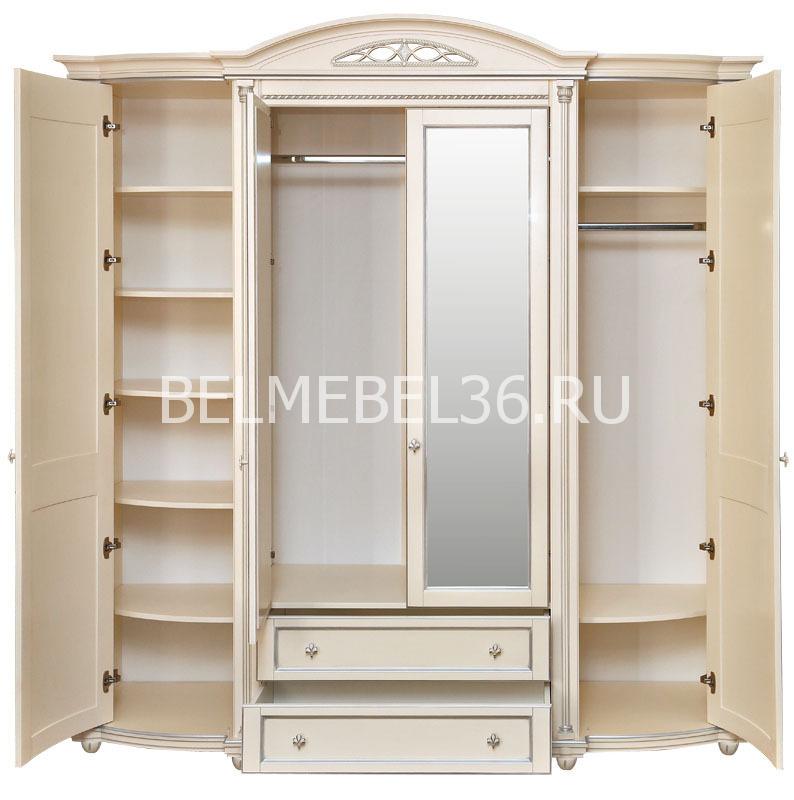Шкаф для одежды Валенсия 4 П-254.11 | Белорусская мебель в Воронеже