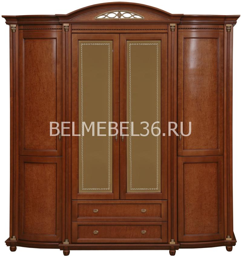 Шкаф для одежды Валенсия 4 П-254.11 | Белорусская мебель в Воронеже