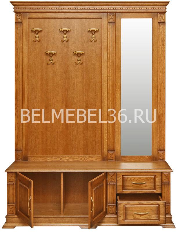 Тумба с вешалкой и зеркалом Верди П-433.04z | Белорусская мебель в Воронеже